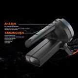 Philips SFL3101/93 800 Lümen Şarj Edilebilir Kamp, Dağcılık, Dış Mekan Taşınabilir LED Spotlight El Feneri