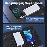 Philips 10000 mAh Hızlı Şarj Powerbank Beyaz 