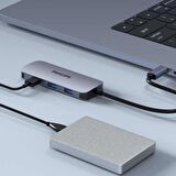 Philips SWR1651B Type-C to 4 Portlu USB-A 3.2 HUB Çoklayıcı Adaptör