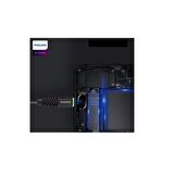 Philips UsbA to Micro Hızlı Data ve Şarj Kablosu 1.2m DLC1530U Siyah