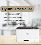 HP W2072A(117A) 150-MFP178-MFP179  SARI  MUADİL TONER (1K) (ÇİPSİZ)