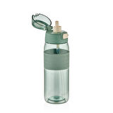Shotay ST-7202 600ml Yeşil Pipetli Tritan Matara