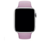 Fuchsia Apple Watch Uyumlu Spor Kordon 38 - 40 mm S/M Ölçülerinde Yumuşak Silikon Rahat Kordon