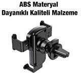 Coofbe Araç İçi Havalandırma Girişli Titremez Telefon Tutucu, Gravity Minimalist Yerçekimi Tutucu