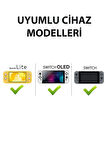 Nintendo Switch/Switch Oled /Switch Lite Uyumlu 3D Analog Koruyucu Silikon