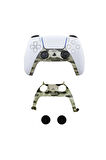PS5 Dualsense Kontroller Dekoratif Kaplama-analog Koruyucu Hediyeli