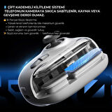 Coofbe Profesyonel 400Mah Type-C Girişli Mobil Oyun Kolu Telefon Joystick Telefon Ateş Tetik Gamepad Joystick