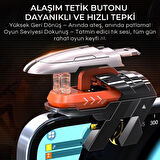 Coofbe Profesyonel Yüksek Hassasiyetli Telefon Tetik Mobil Oyun Tetik Aparatı 4 Buton Nişan Ve Tetik Tuşu