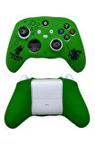 Xbox Series S/seris X 9.nesil Uyumlu Desenli Oyuncu Kolu Silikon Kılıf +Analog Silikon