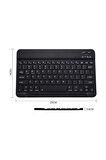 Bluetooth Klavye Android Ios Windows Için Uyumlu Tablet Telefon Şarjlı Klavye Mouse Set