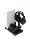 İPEGA XBOX Series S Çok Amaçlı Askılı Şarj İstasyonu Soğutucu Stand Pil Set
