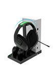 İPEGA XBOX Series S Çok Amaçlı Askılı Şarj İstasyonu Soğutucu Stand Pil Set