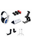 12'li Playstation 5 Kablo Stand Şarj Kulaklık Askı Analog Set