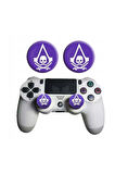 Assassin's Creed PS5/PS4/PS3/Xbox One/One X/One S/Series X/Series S  Analog silikon Koruyucu -4 Adet