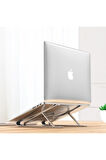Level Katlanır Ayarlı Alüminyum Macbook Laptop Bilgisayar