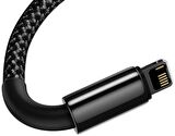 BASEUS Tungsten Gold Series 2 Metre  USB to Lightning 8 Pin 2.4A Hızlı Şarj Data Kablosu