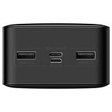 Baseus Bipo W 15 W 30000 mAh Hızlı Şarj Powerbank Siyah 