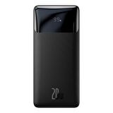 Baseus Bipo W 20 W 10000 mAh Hızlı Şarj Powerbank Siyah 