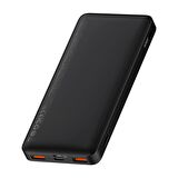 Baseus Bipo W 20 W 10000 mAh Hızlı Şarj Powerbank Siyah 