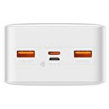 Baseus Bipo W 20 W 30000 mAh Hızlı Şarj Powerbank Beyaz 
