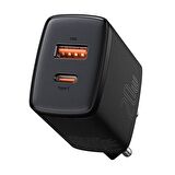 Baseus Super Type-C 20 Watt Hızlı Şarj Aleti Siyah