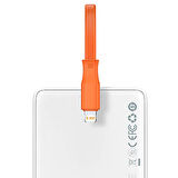 Baseus 10000 mAh Hızlı Şarj Powerbank Beyaz 