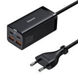 Baseus GaN3 Pro Hızlı Şarj Aleti Siyah