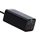 Baseus GaN3 Pro Hızlı Şarj Aleti Siyah