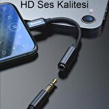 Baseus L3 iPhone İçin 3.5mm Kulaklık Ses Adaptörü