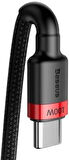 Baseus Cafule PD2.0 100W Flash Şarj Type-C to Type-C Kablo (20V 5A, 2m, CATKLF-AL91)