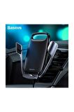 Baseus Aurora Electric QC 3.0 Kablosuz Şarj Araç Tutucu WXHW02-01