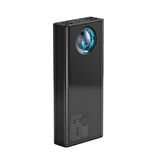 Baseus Amblight 30000 mAh Hızlı Şarj Powerbank Siyah 