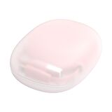 Baseus Lets Go Little 2A Makaralı 1 Metre Ligthning Kablo Beyaz - Pembe