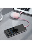 Lets Go Little Reunion Type-c Kablo Taşınabilir Seyahat Usb Kablo 1metre