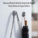  Baseus Beetle Vehicle Hook Çok Amaçlı Araç Askısı ve Eşya Tutucu