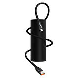 Baseus Zinc Magnetic 2.1A 100 cm Micro USB Kablo Siyah