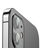 Baseus iPhone 12 6.1  Tempered Kamera Lens Koruma Camı 2Set 12 Mini Uyumlu