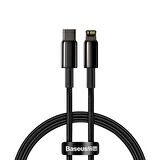 Baseus Tungsten Gold Type-C to iP PD 20W 1 Metre Fast Charging Data Cable 