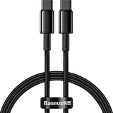 Baseus Tungsten Gold PD 100 W 2 Metre USB C To USB C Şarj Data Kablosu
