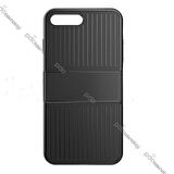 Baseus Apple iPhone 7 / 8 Plus Travel Series Case Kılıf -Siyah