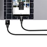 Baseus Yiven Micro USB 1 Metre Şarj Kablosu Siyah