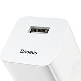 Baseus Hızlı Şarj Aleti Beyaz