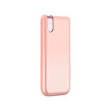Baseus Thin 10.000 mAh Kablosuz Şarjlı Powerbank Pembe