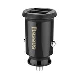 Baseus Grain Araç Şarjı Siyah
