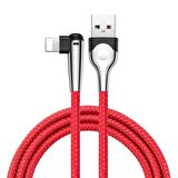 Baseus Sharp Bird 2.4A Lightning 1 Metre Şarj Kablosu Kırmızı