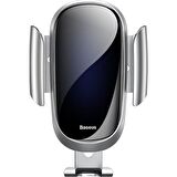 Baseus Future Gravity Araç İçi Telefon Tutucu Gümüş