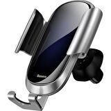 Baseus Future Gravity Araç İçi Telefon Tutucu Gümüş