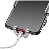 Baseus Future Gravity Araç İçi Telefon Tutucu Gümüş