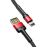 Baseus Cafule 1.5 A Lightning 2 Metre Şarj Kablosu Siyah