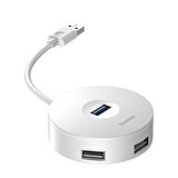 Baseus Round Box USB Hub Beyaz